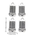 Antique Silver Zinc Alloy Abacus Charm Pendant for DIY Necklace Bracelet Jewelry Making view 1