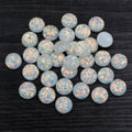 12mm Round Resin Flatback Cabochon Necklace Accessory Patch For DIY Jewelry Making Supplies view 2