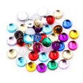 12mm Random Mixed Round Acrylic Cabochon Patches For Necklace DIY Jewelry Accessories view 3