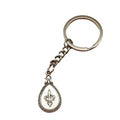 Zinc Alloy Anchor Drop Tag Keychain Bag Charm Gift view 5