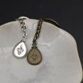 Zinc Alloy Anchor Drop Tag Keychain Bag Charm Gift view 4