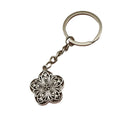 Zinc Alloy Flower Keychain Decorative Bag Charm Gift view 5