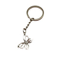 Metal Butterfly Keychain Bag Charm Gift Key Ring view 5