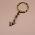Metal Train Keychain Bag Charm view 4
