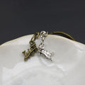 Metal Train Keychain Bag Charm view 3