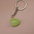 Metal Heart Keychain Minimalist Bag Charm view 7
