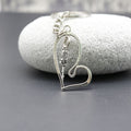 Zinc Alloy Heart Rose Keychain Romantic Bag Charm view 4