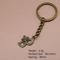 Metal Mask Keychain Bag Charm view 2