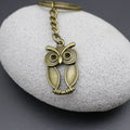 Metal Owl Keychain Bag Charm (4010) view 3