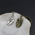 Metal Owl Keychain Bag Charm (4010) view 4