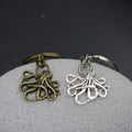 Metal Octopus Keychain Ocean Animal Bag Charm Gift view 4