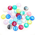 12mm White Zinc Alloy Charm Pendant for DIY Necklace Bracelet Jewelry Making view 3