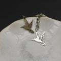 Metal Flying Bird Keychain Bag Charm view 4