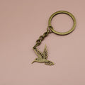 Metal Flying Bird Keychain Bag Charm view 6