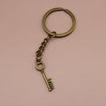 Metal Heart Lock And Key Keychain For Bag Charm view 6