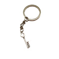 Metal Heart Lock And Key Keychain For Bag Charm view 5