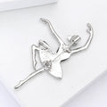 Abalone Shell Alloy Dancing Girl Brooch For Suits And Cardigans view 4