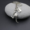 Zinc Alloy Australia Animal Koala Kangaroo Sheep Keychain Souvenir Gift view 4