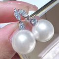 Marquise Imitation Pearl Drop Earrings For Women, Elegant Princess Dress Engagement Jewelry view 5