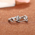 Hollow Heart Shape Earrings For Women, Sweet Chic Fashion Jewelry For Daily Styling view 3