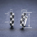Trendy Checkerboard Waterdrop Earrings For Women, Niche Designer Fashion Ear Accessories view 4