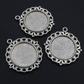 25mm Zinc Alloy Charm Pendant No.427680 for DIY Necklace Bracelet Jewelry Making view 3