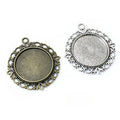 25mm Zinc Alloy Charm Pendant No.427680 for DIY Necklace Bracelet Jewelry Making view 1