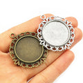 25mm Zinc Alloy Charm Pendant No.427680 for DIY Necklace Bracelet Jewelry Making view 4