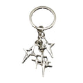 Metal Five Point Star Keychain Bag Charm view 5