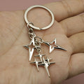 Metal Five Point Star Keychain Bag Charm view 4