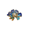French 3D Floral Pearl Alloy Brooch, Light Luxury Fashion Lapel Pin Accessory view 5