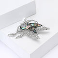 Alloy Abalone Shell Butterfly Brooch For Suit And Coat Decoration view 2