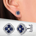 Light Luxury Geometric Stud Earrings For Women, Elegant Petite Fashion Design Ear Jewelry view 1