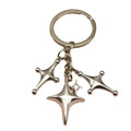 Zinc Alloy Star Shape Keychain Bag Charm Gift view 5