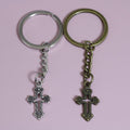 Zinc Alloy Cross Keychain For Bag Charm Gift view 4