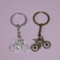 Metal Bicycle Keychain Bag Charm – Antique Copper view 3