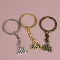 Metal Sisters Keychain Gift view 3
