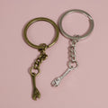Zinc Alloy Wrench Tool Keychain Hardware Key Ring Gift view 3