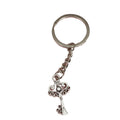 Zinc Alloy Unlocking Key Shape Keychain Car Key Ring view 5