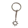 Zinc Alloy Sun Pendant Keychain Celestial Bag Charm Gift view 5
