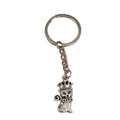 Metal Crown Cat Keychain Bag Charm Gift view 5