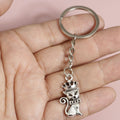 Metal Crown Cat Keychain Bag Charm Gift view 4