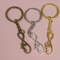 Zinc Alloy Hope Letter Keychain Inspirational Bag Charm view 3