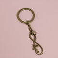 Zinc Alloy Hope Letter Keychain Inspirational Bag Charm view 6