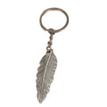 Zinc Alloy Minimalist Feather Keychain Bag Charm Gift (6215) view 5