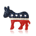 Alloy Donkey Brooch Creative Unisex Clothing Lapel Pin Accessory view 5