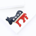 Alloy Donkey Brooch Creative Unisex Clothing Lapel Pin Accessory view 3