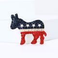 Alloy Donkey Brooch Creative Unisex Clothing Lapel Pin Accessory view 1