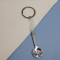 Zinc Alloy Minimalist Skimmer Spoon Keychain For Kitchen Gift view 1
