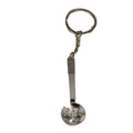 Zinc Alloy Minimalist Skimmer Spoon Keychain For Kitchen Gift view 5